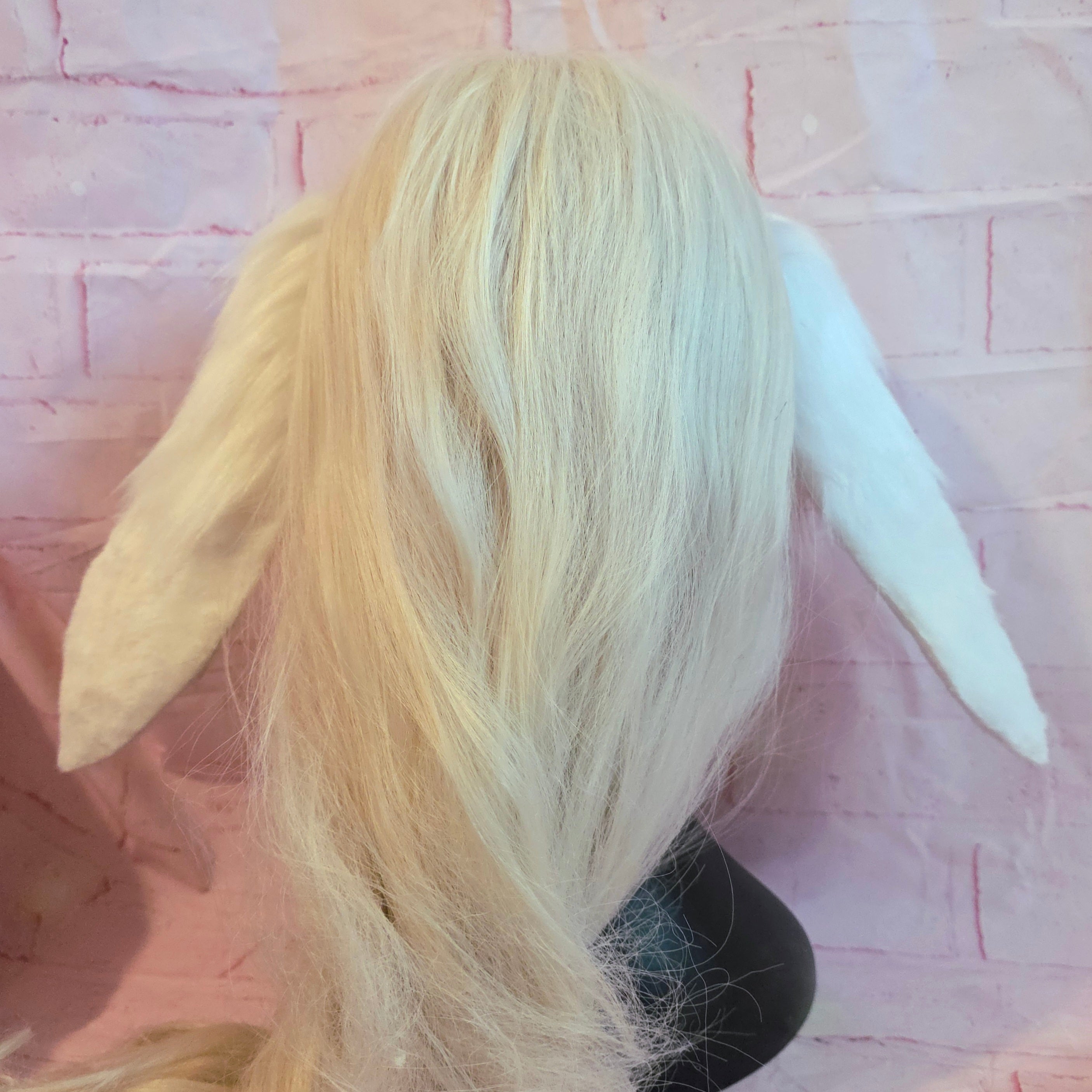 White Lop Bunny Ears & Tail