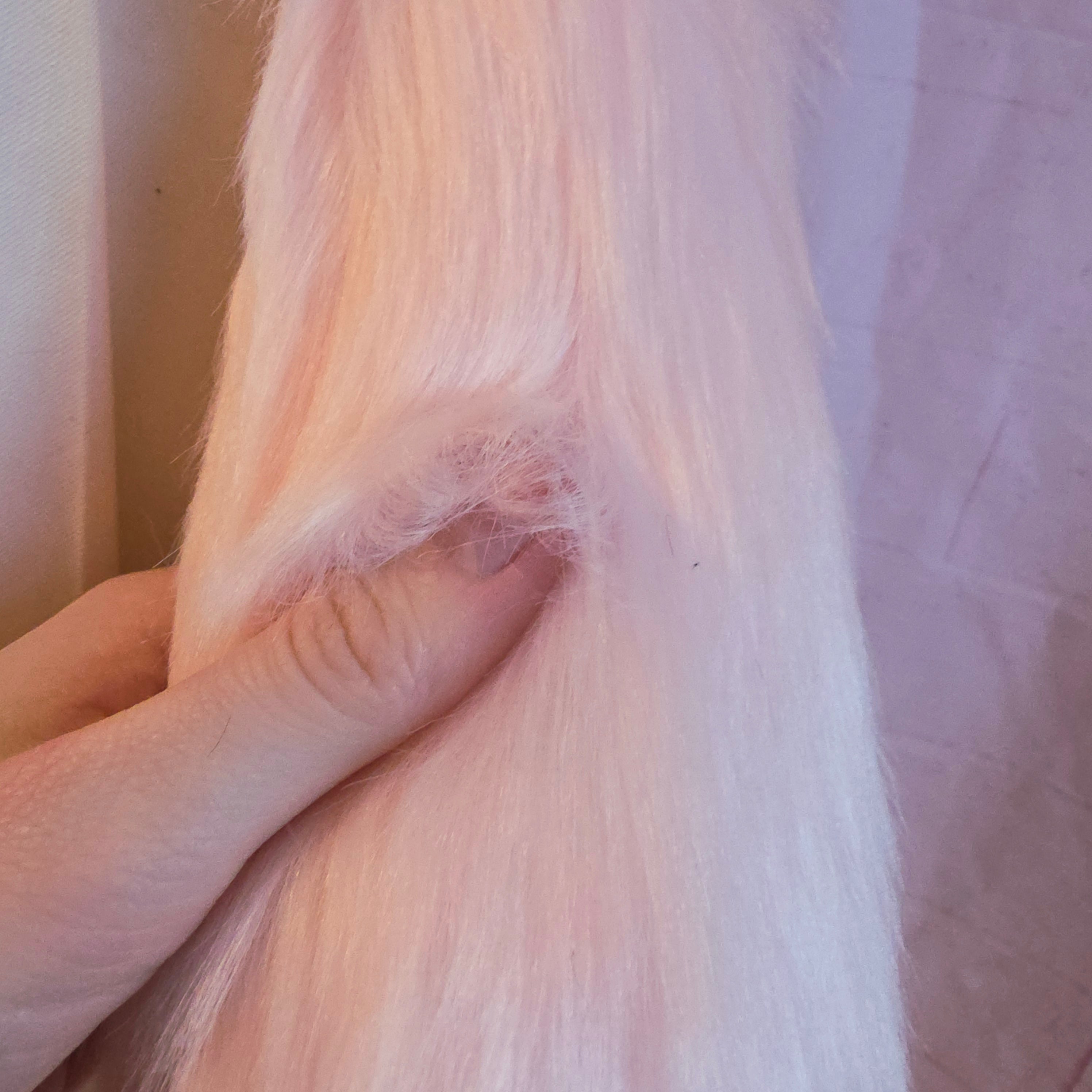 Baby Pink Tail Keychain
