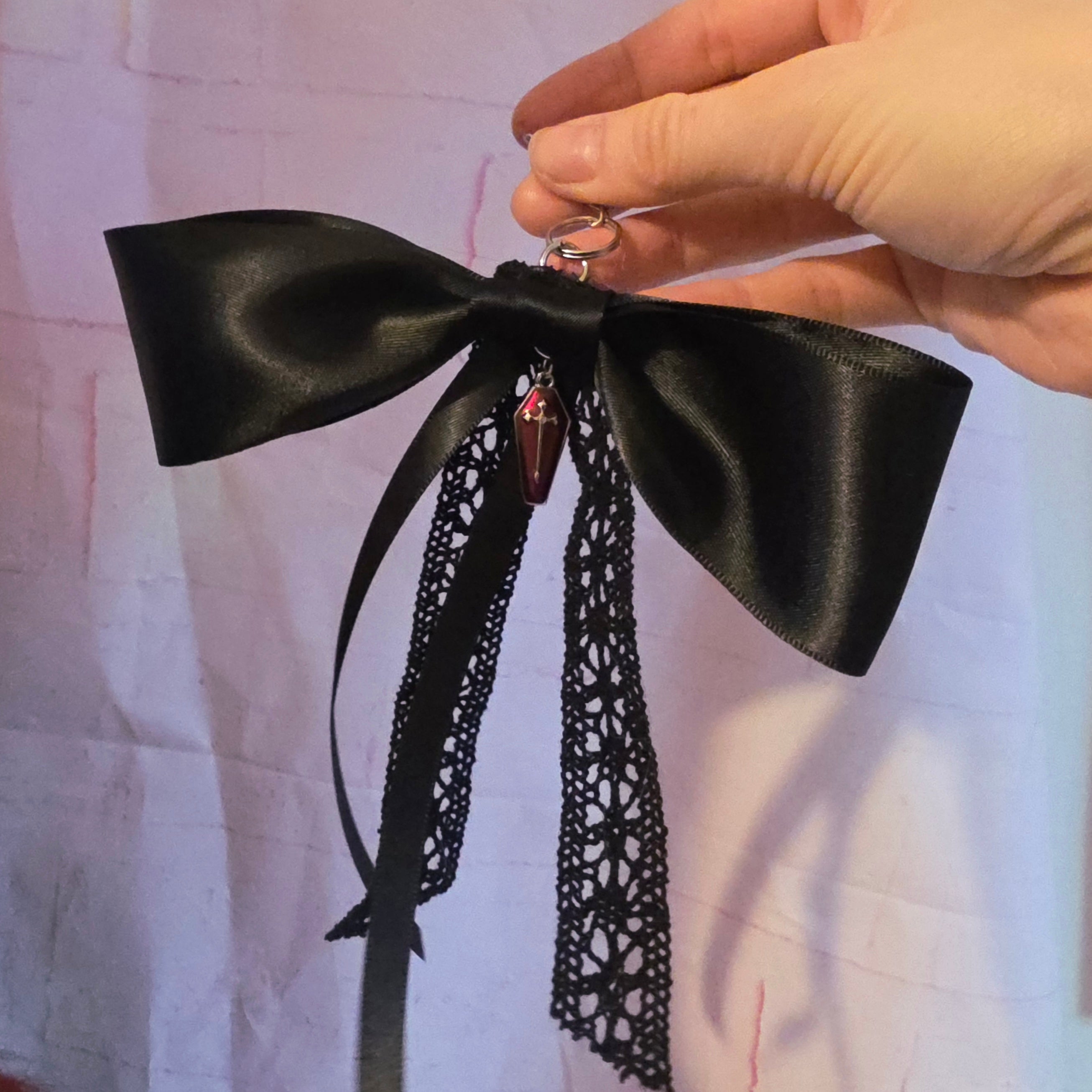 Keychain Tail Obsidian Rouge