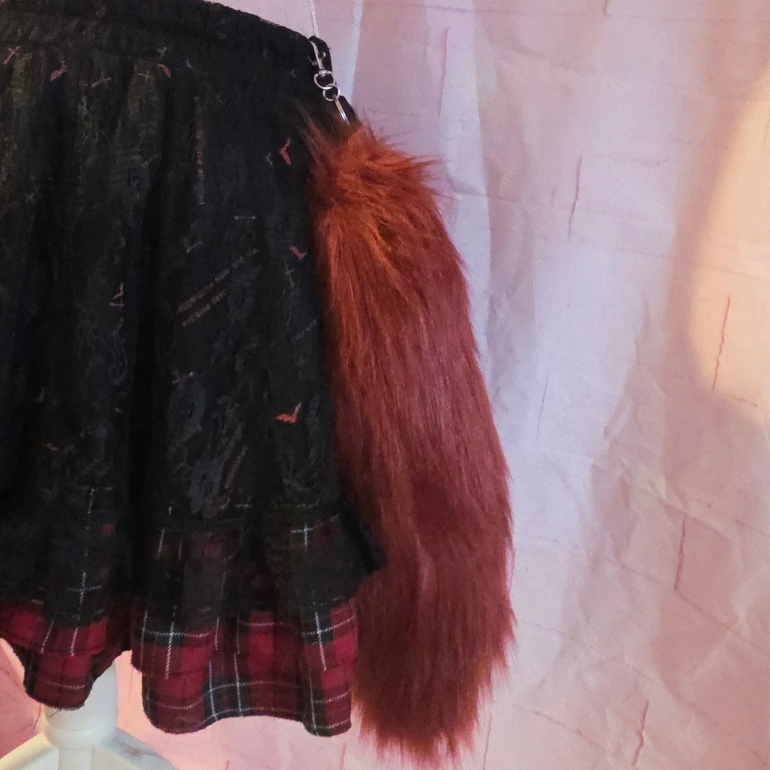 Keychain Tail Obsidian Rouge