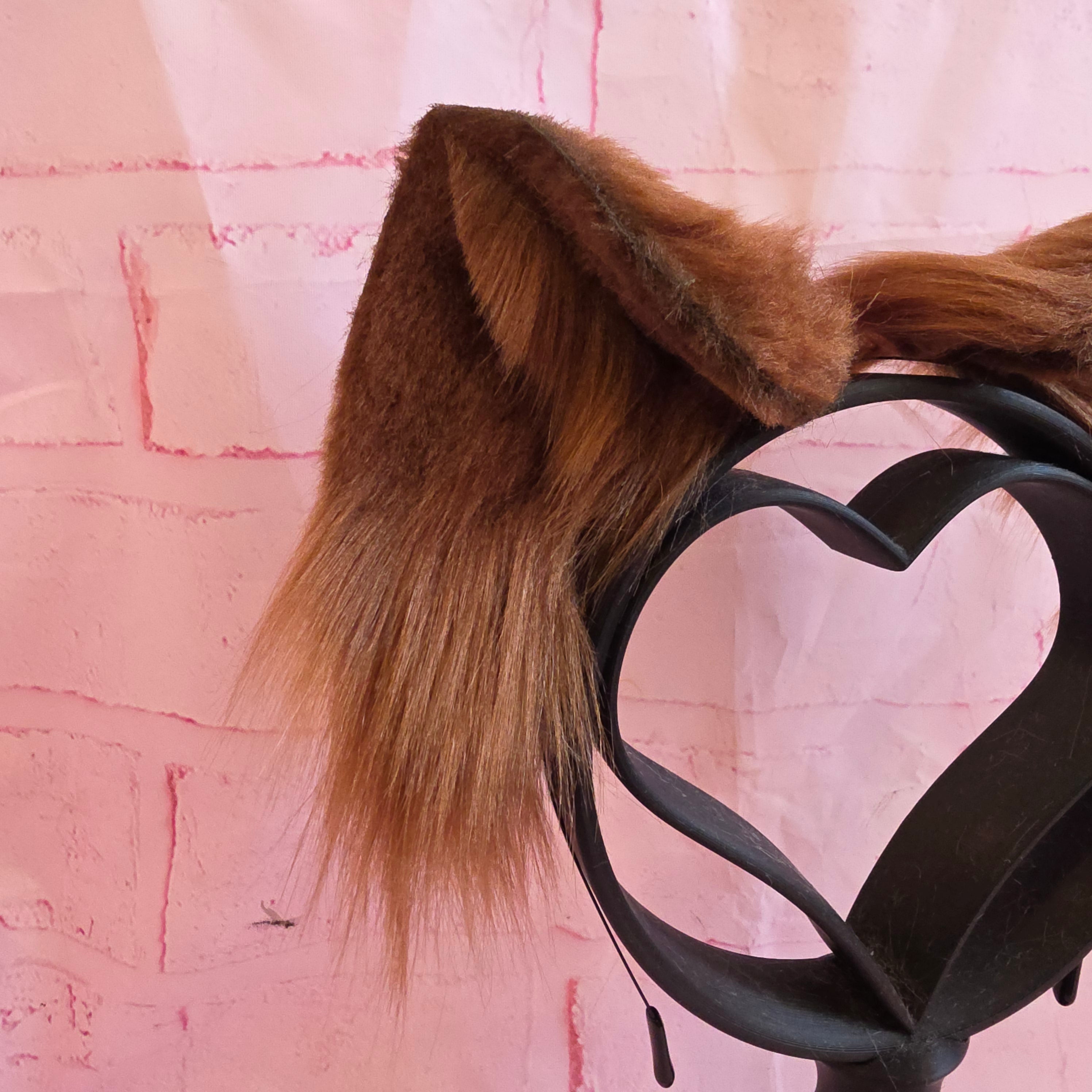 Light Brown Cat Ears