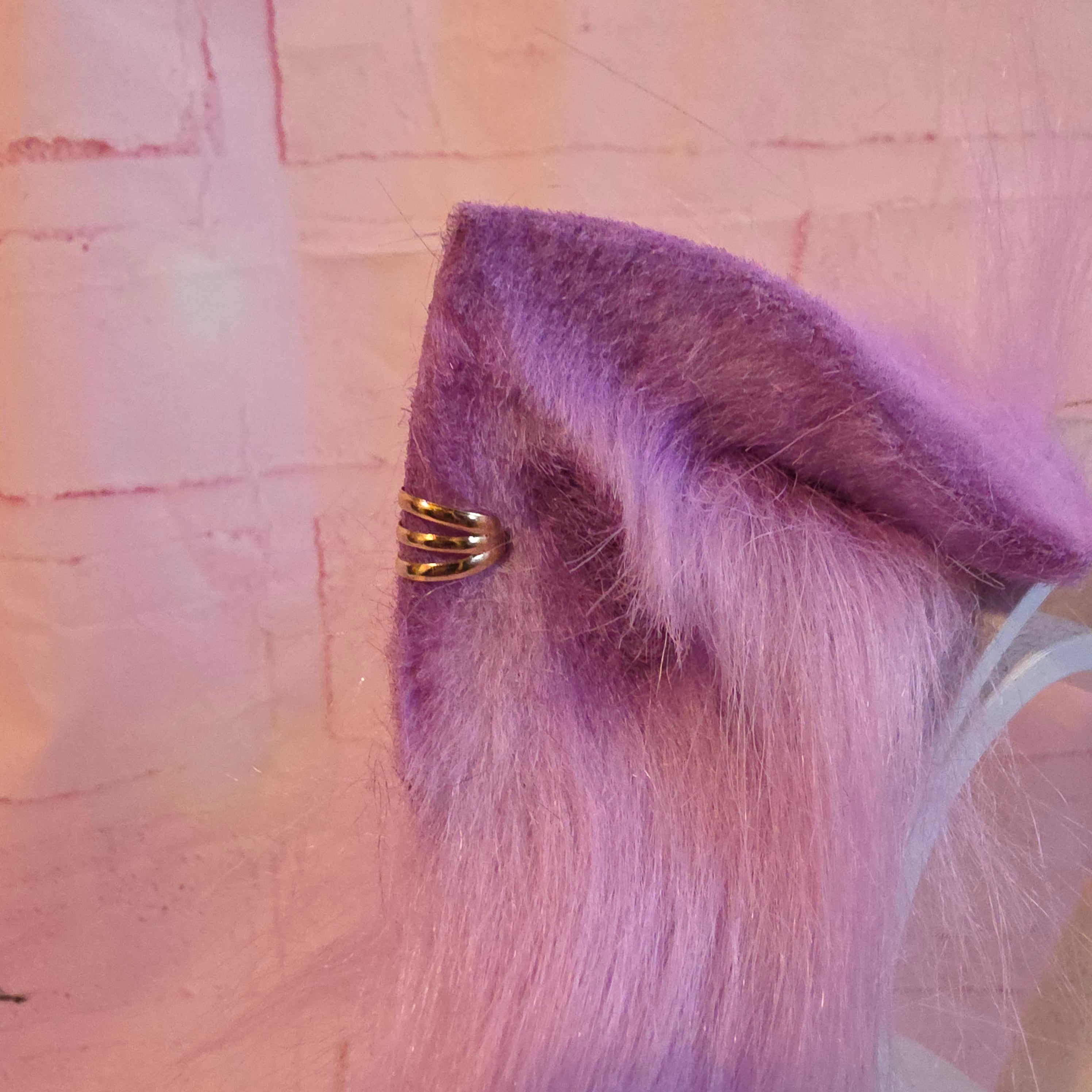 Purple Cat Ears, Heather on Dreish