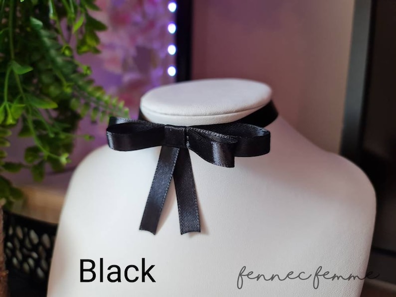DOUBLE BOW CHOKER custom colours