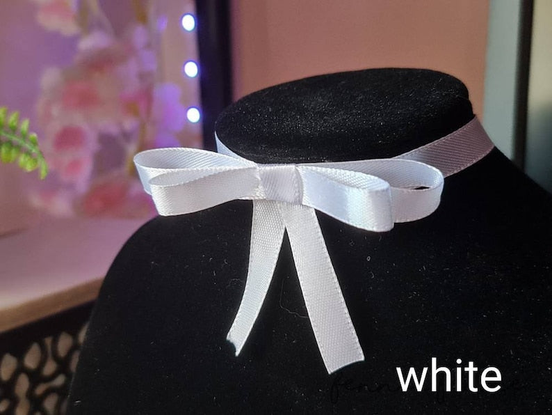 DOUBLE BOW CHOKER custom colours