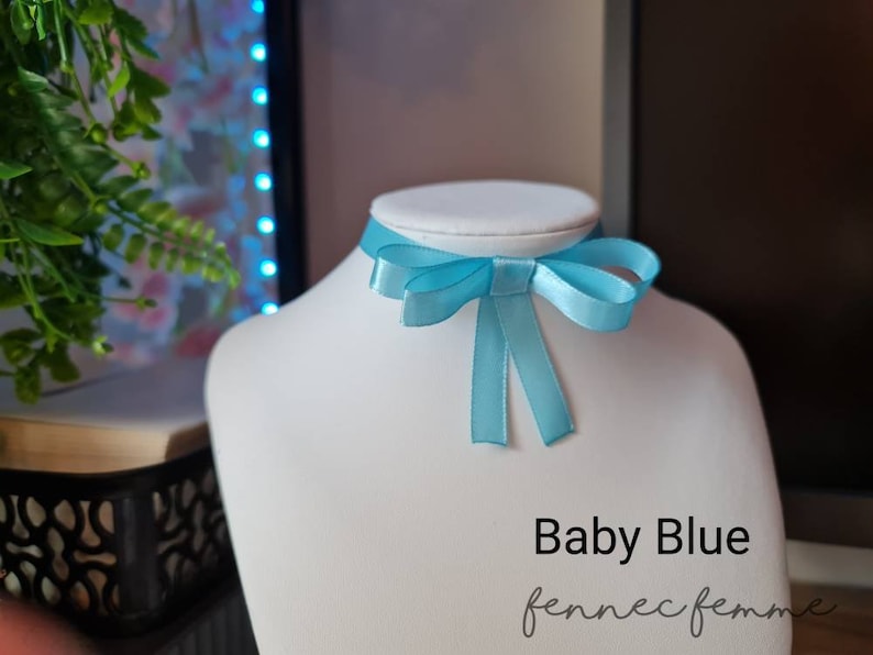 DOUBLE BOW CHOKER custom colours