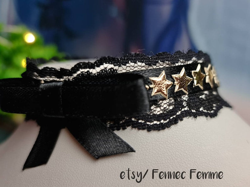 Gothic Lace Choker