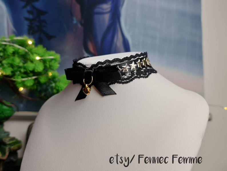 Gothic Lace Choker