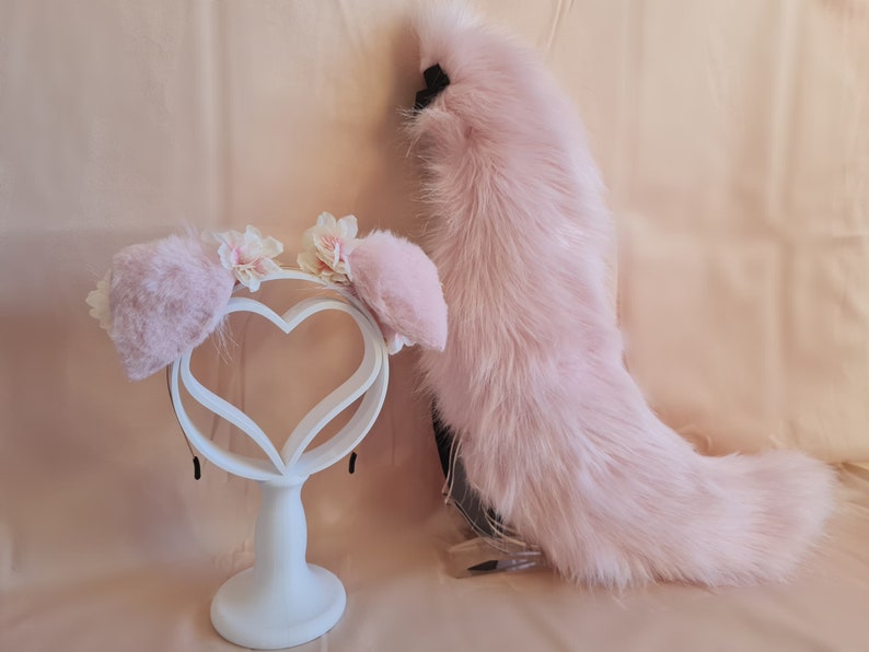 SAKURA PUPPY Tail and Ears