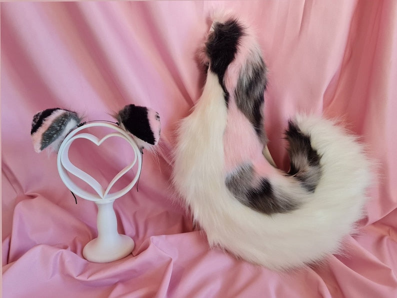 PASTEL PATCHES Puppy Ears and Tail