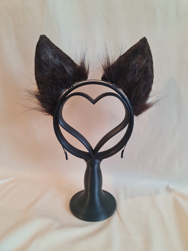 CARAMEL PUPPY tail and ears set