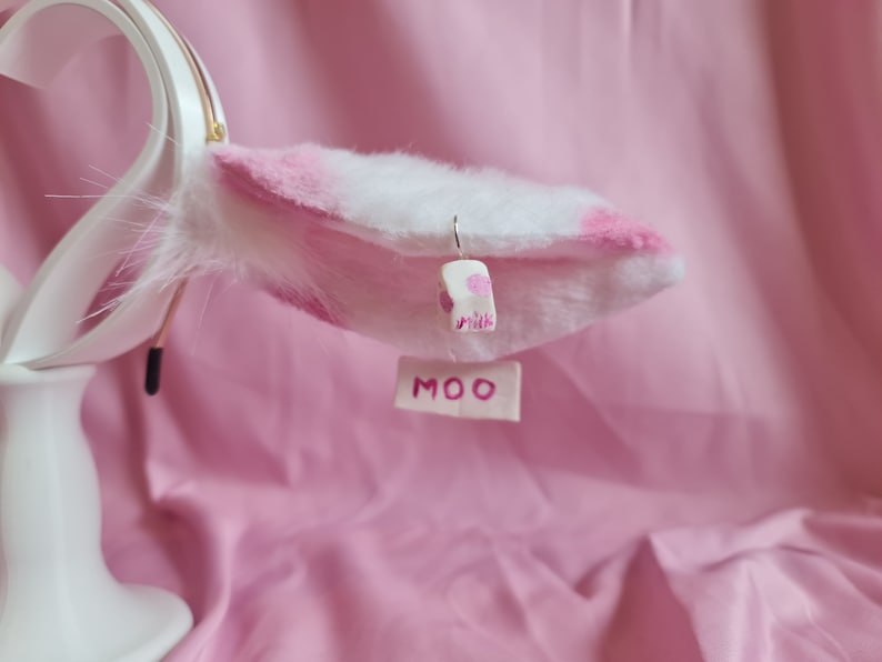 STRAWBERRY MILK Cow Ears