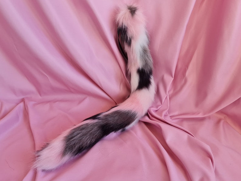 PASTEL CALICO Cat Tail and Ears