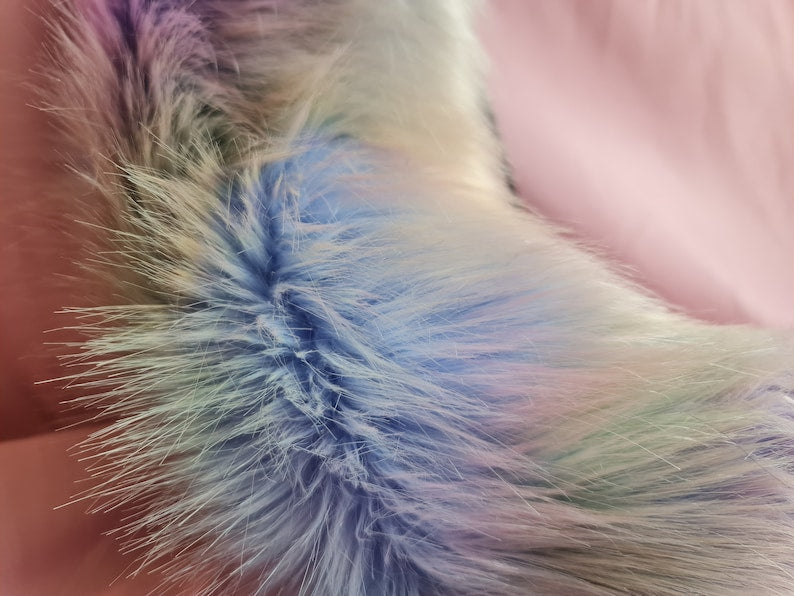 PASTEL SHIMMER PUPPY tail and ear set