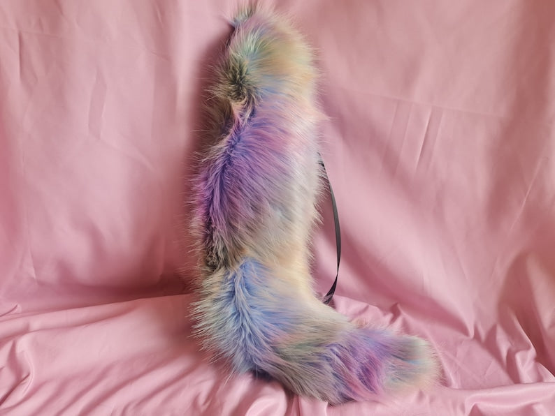 PASTEL SHIMMER PUPPY tail and ear set