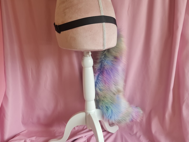 PASTEL SHIMMER PUPPY tail and ear set
