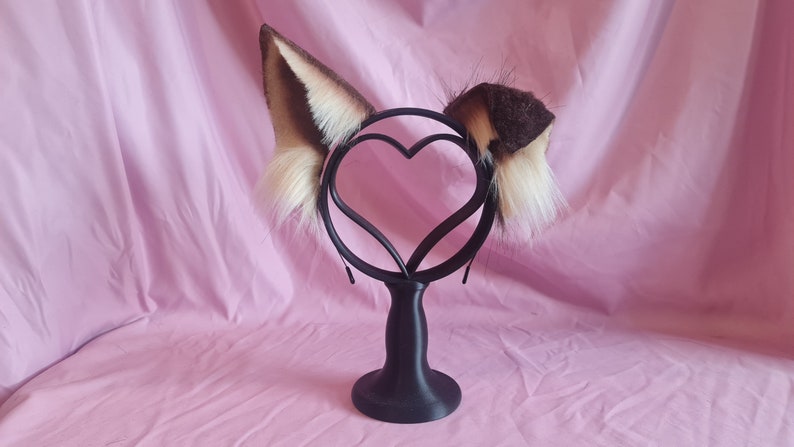 CARAMEL PUPPY tail and ears set