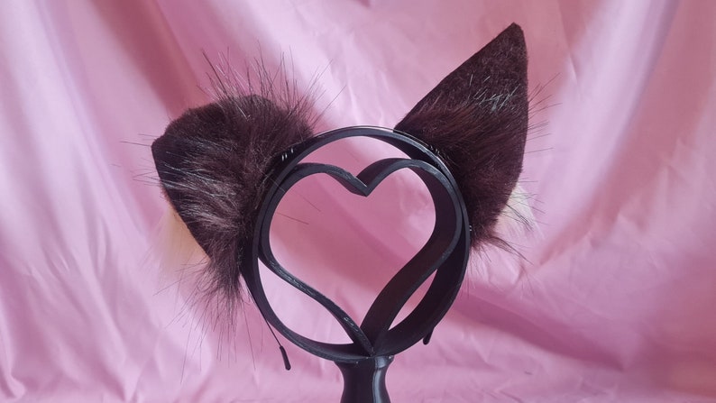 CARAMEL PUPPY tail and ears set