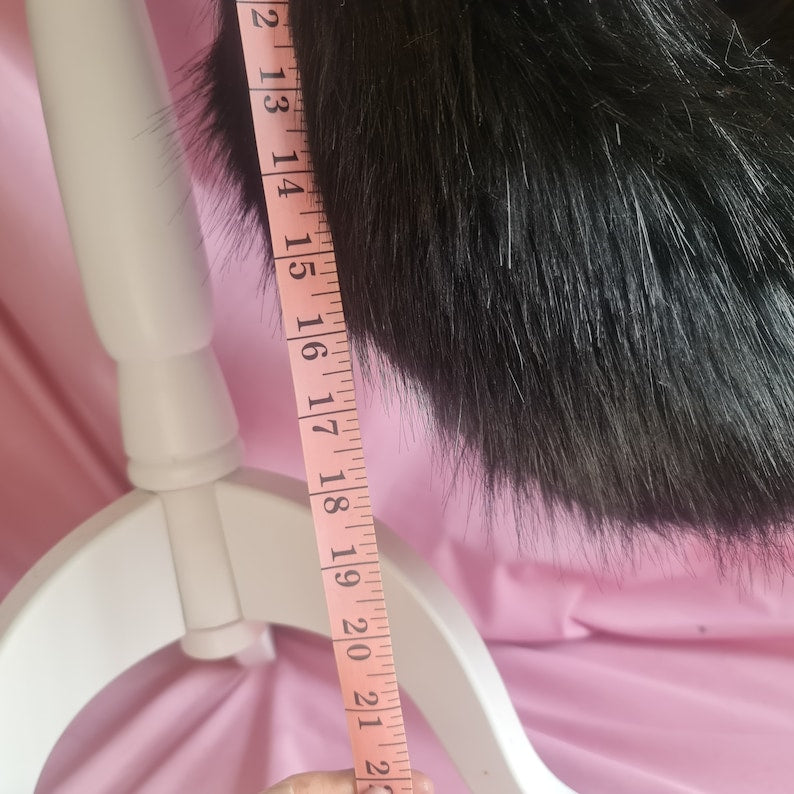 OBSIDIAN CURLED PUPPY ears and tail set