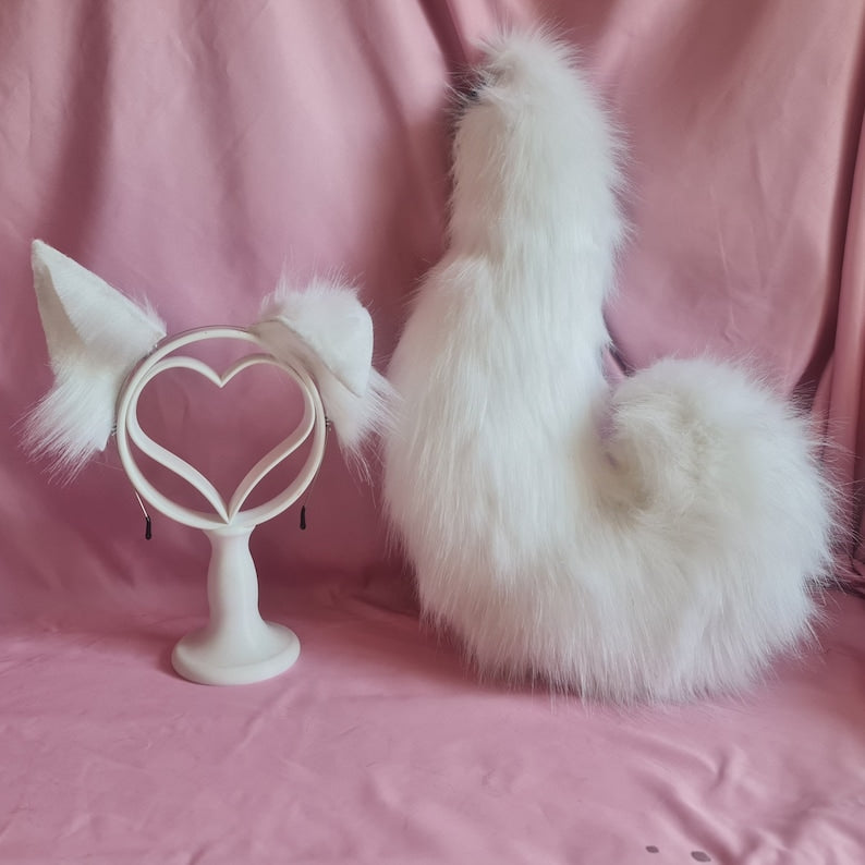 SNOW PUPPY Ears and Tail