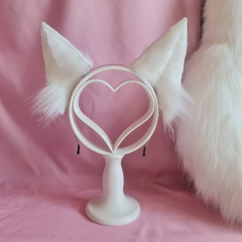 SNOW PUPPY Ears and Tail