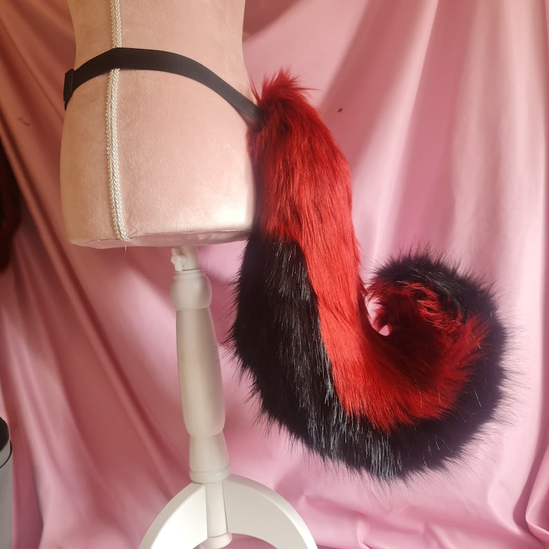 OBSIDIAN ROUGE Puppy Ears and Tail Set