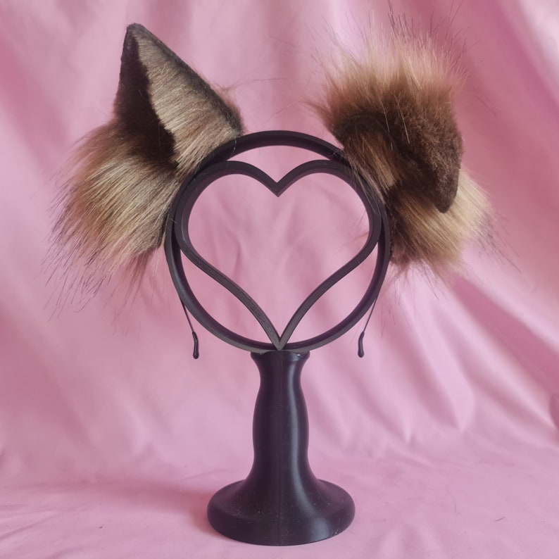 BUTTERSCOTCH PUPPY tail and ears set