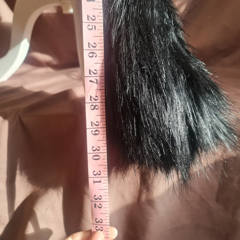 BLACK CAT Tail and Ears
