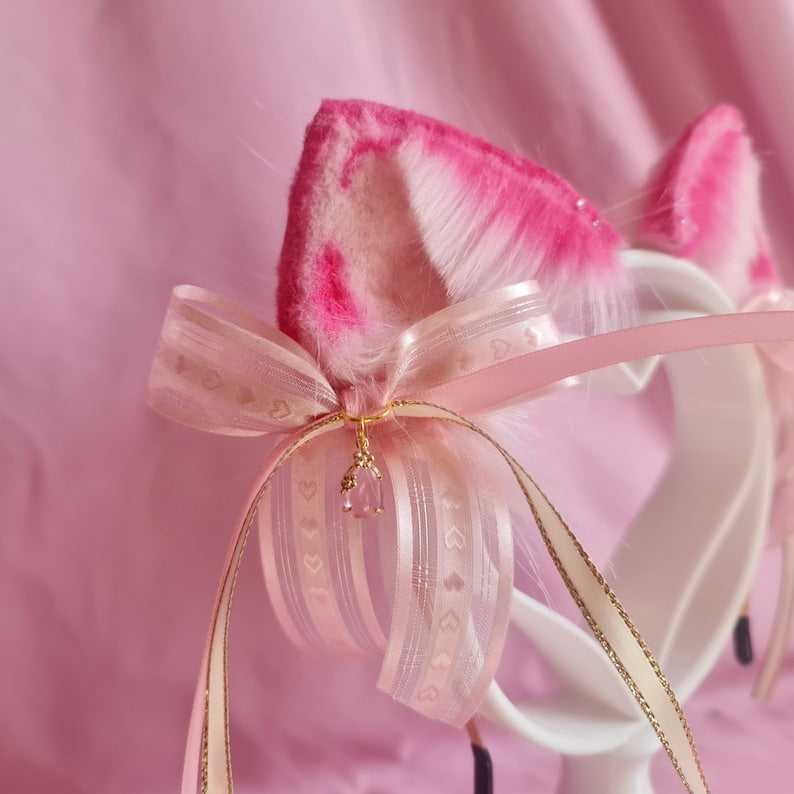 BLUSHES & BOWS CAT ears