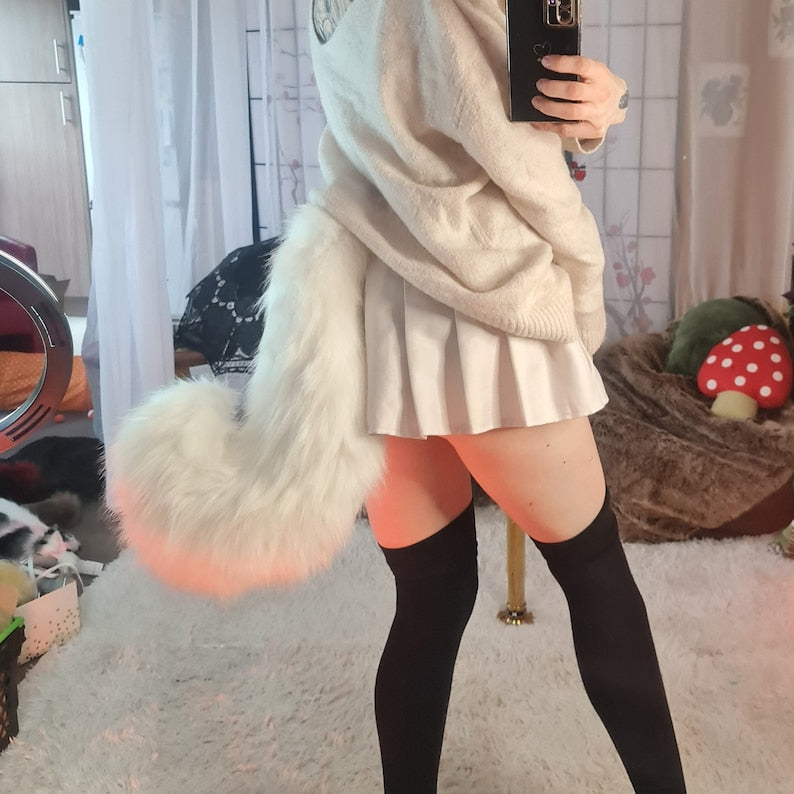 SNOW PUPPY Ears and Tail