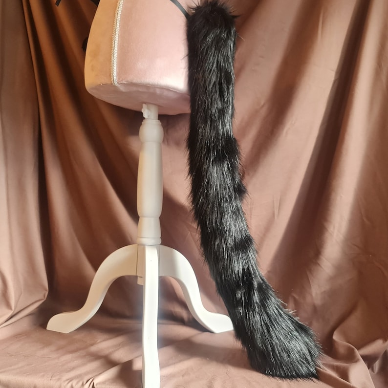 BLACK CAT Tail and Ears
