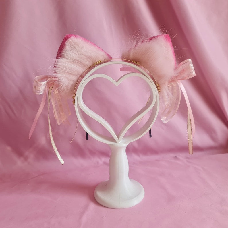 BLUSHES & BOWS CAT ears
