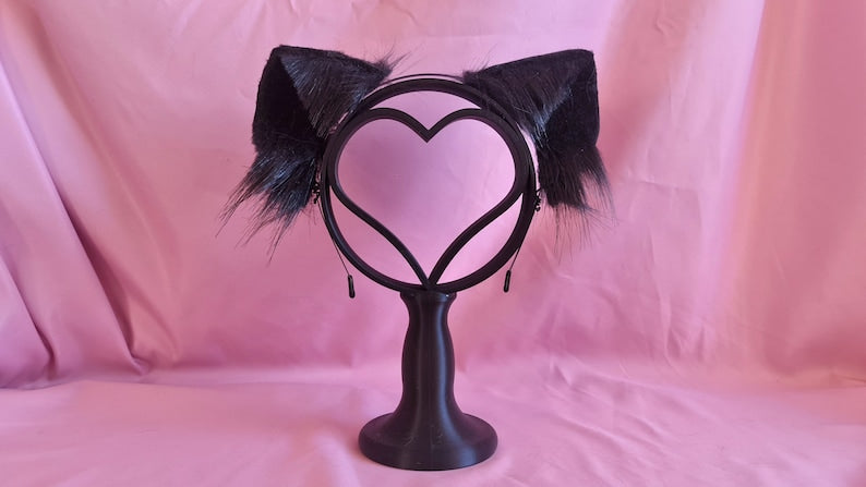 BLACK CAT Tail and Ears