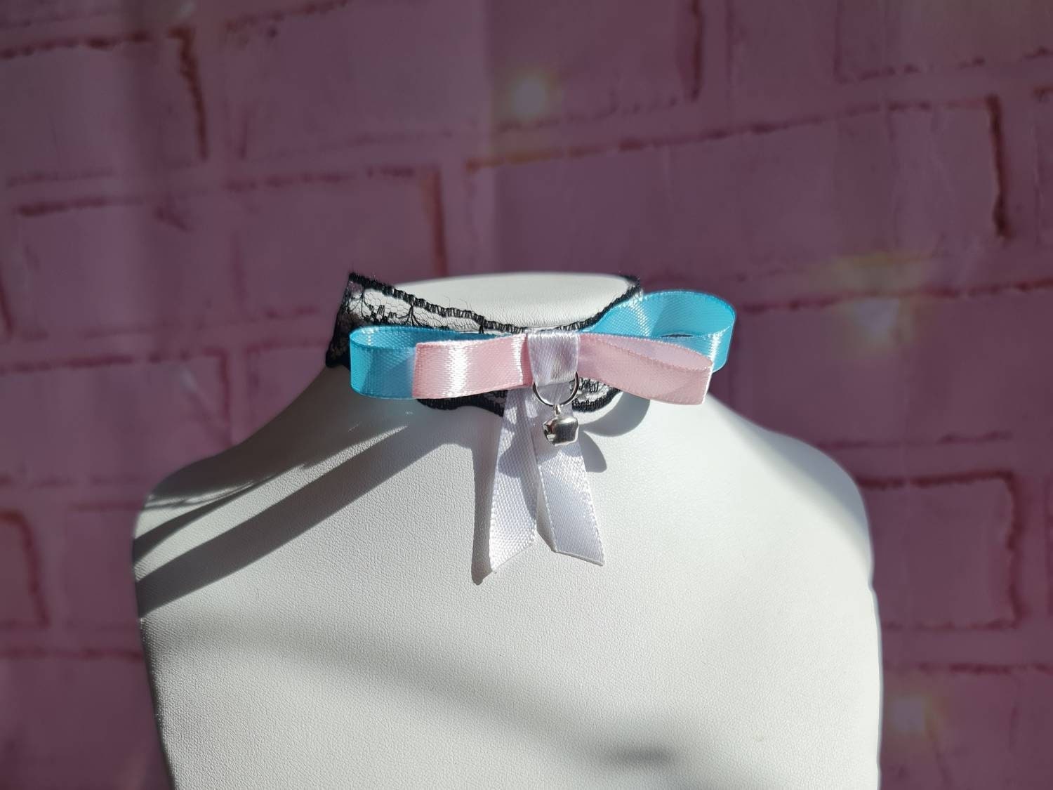 Lace Pride chokers, Lesbian, gay, bisexual, transgender, non binary