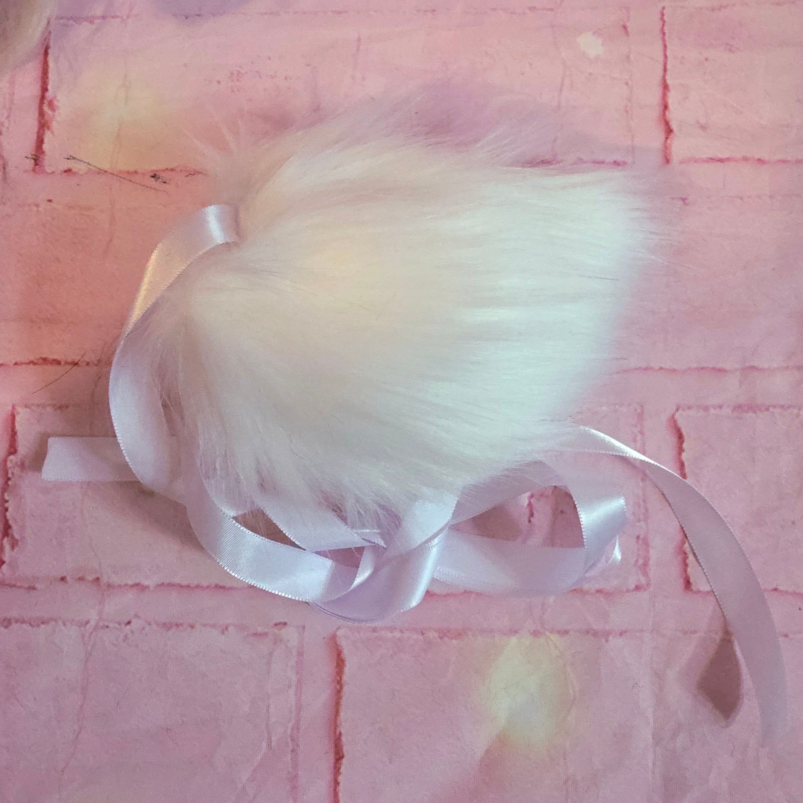 White Lop Bunny Ears & Tail