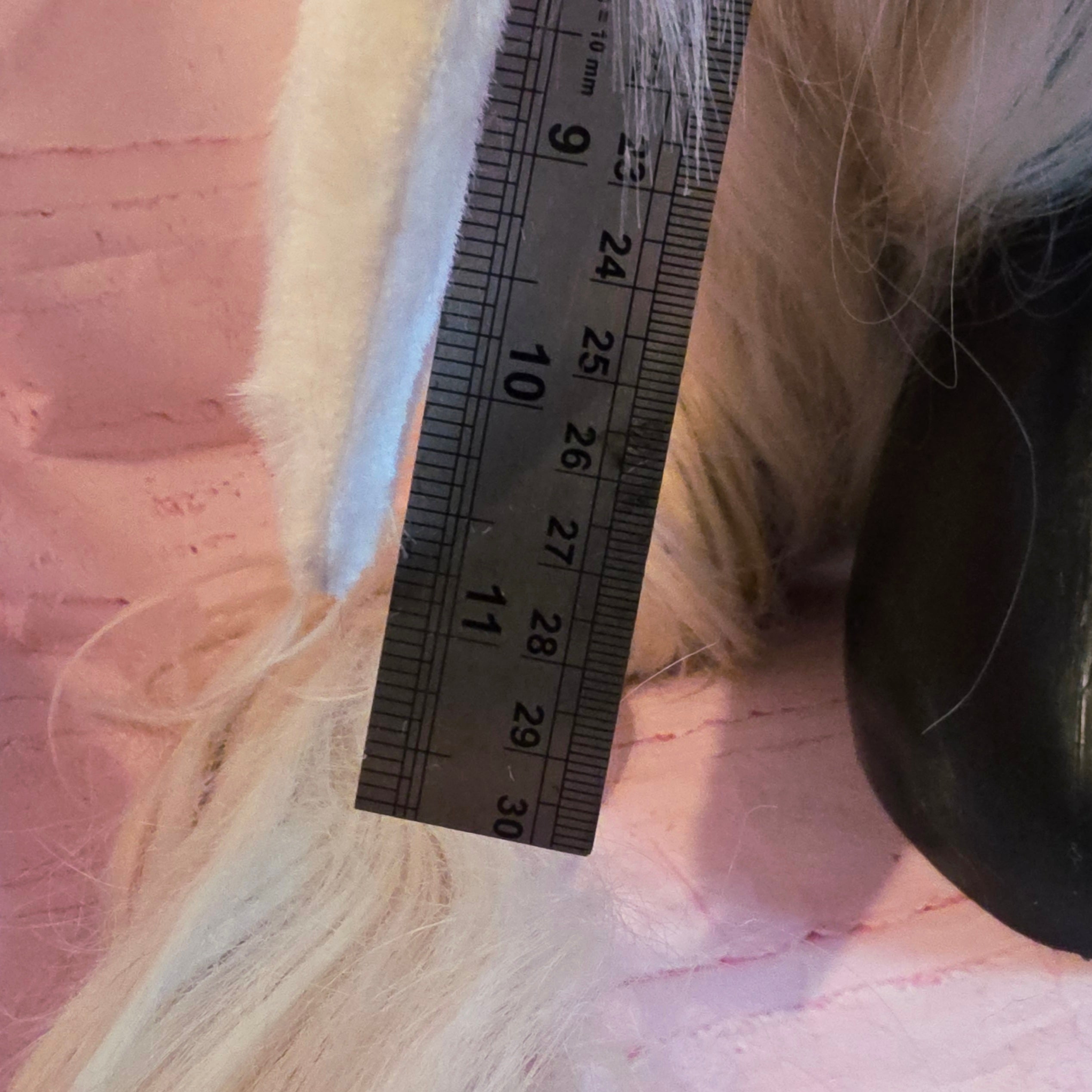 White Lop Bunny Ears & Tail