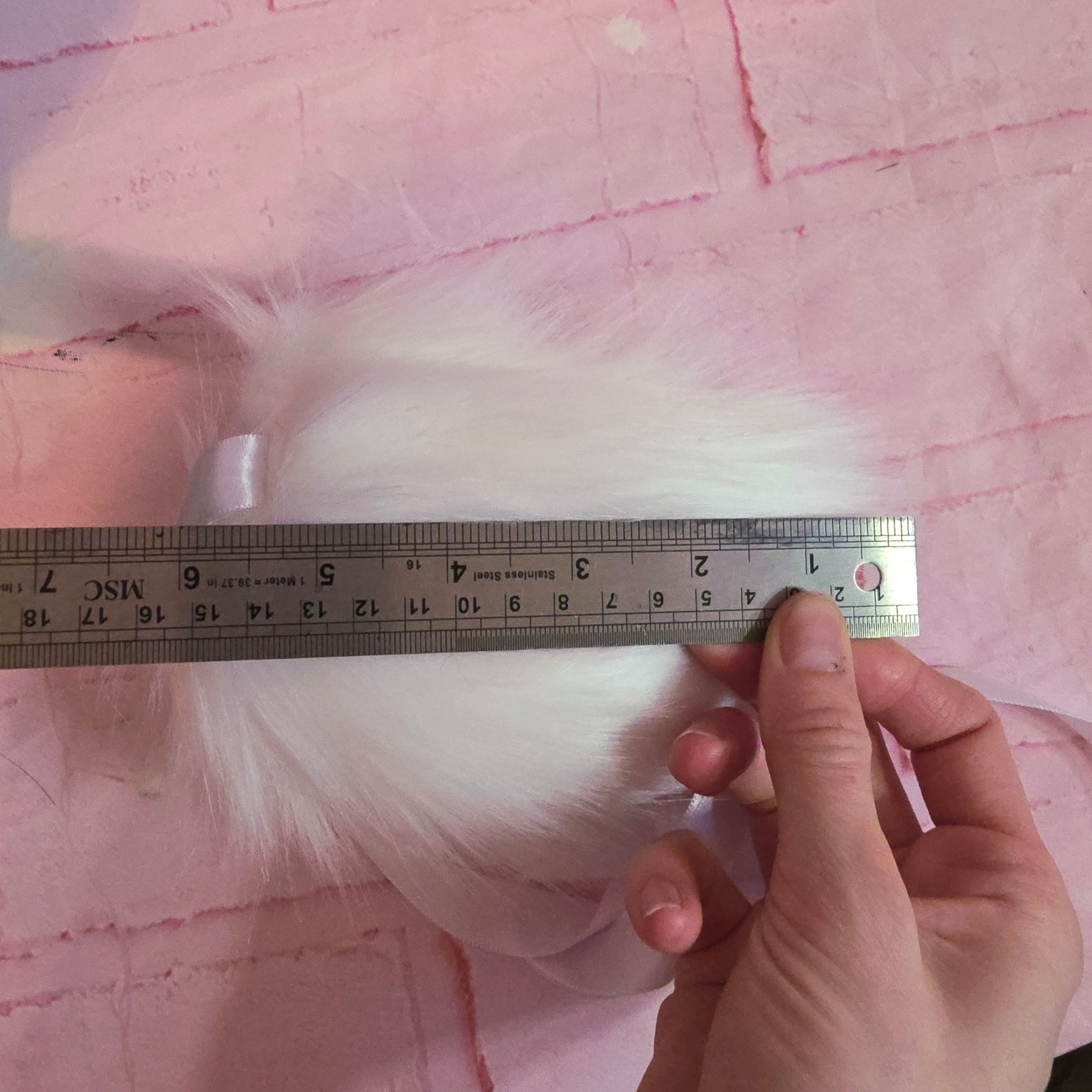 White Lop Bunny Ears & Tail