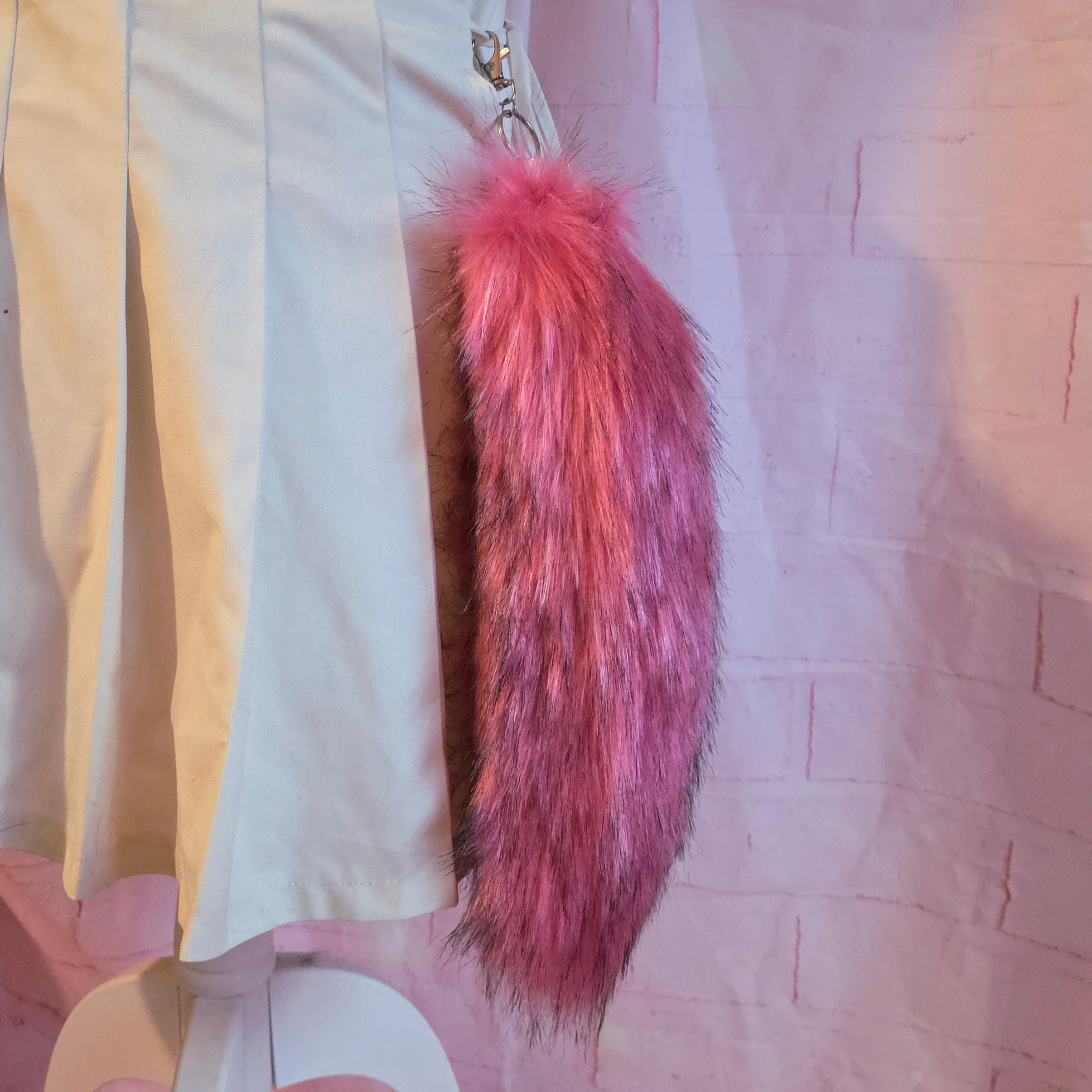 Hot Pink Tail Keychain, Lexi Lust