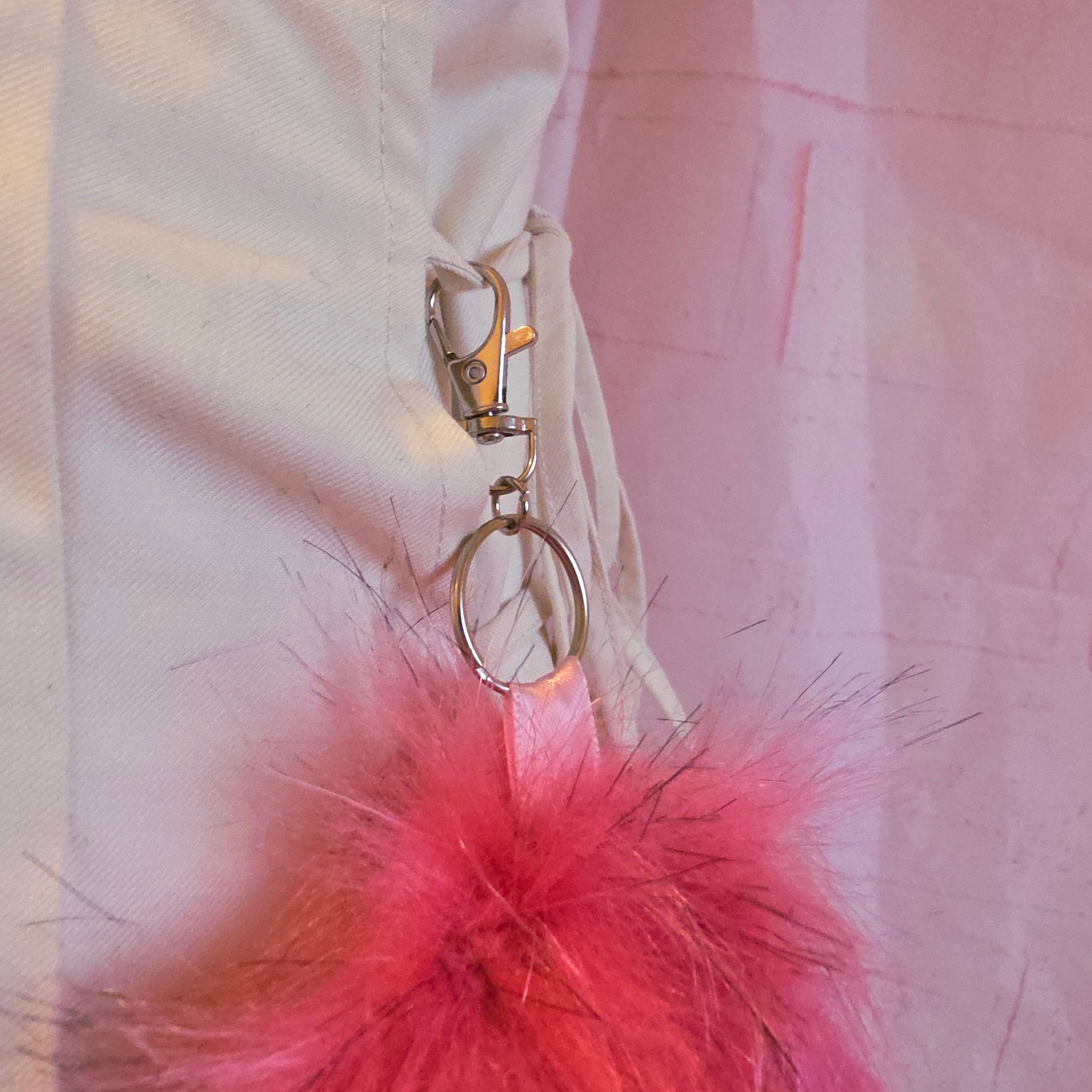 Hot Pink Tail Keychain, Lexi Lust