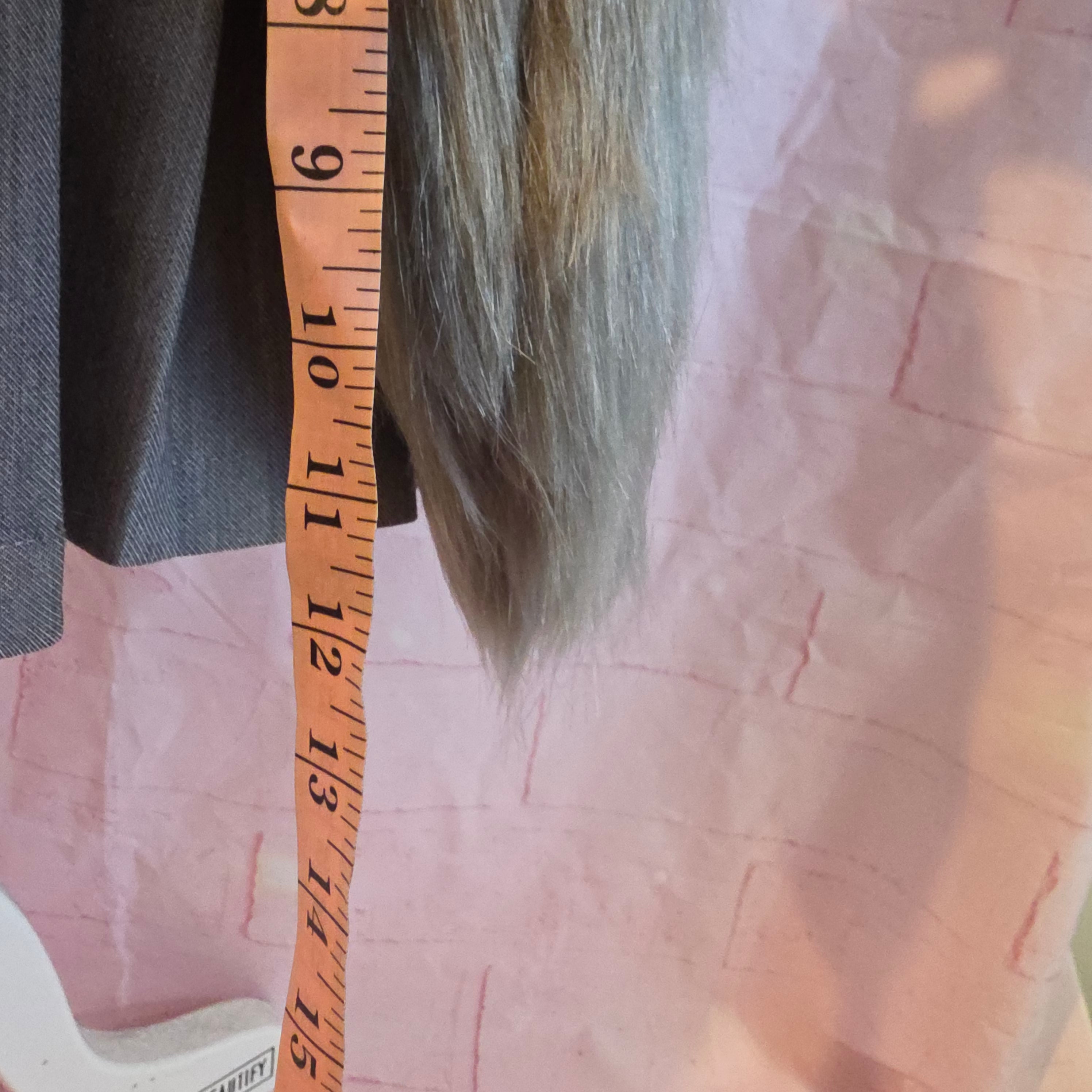 Light Grey Tail Keychain