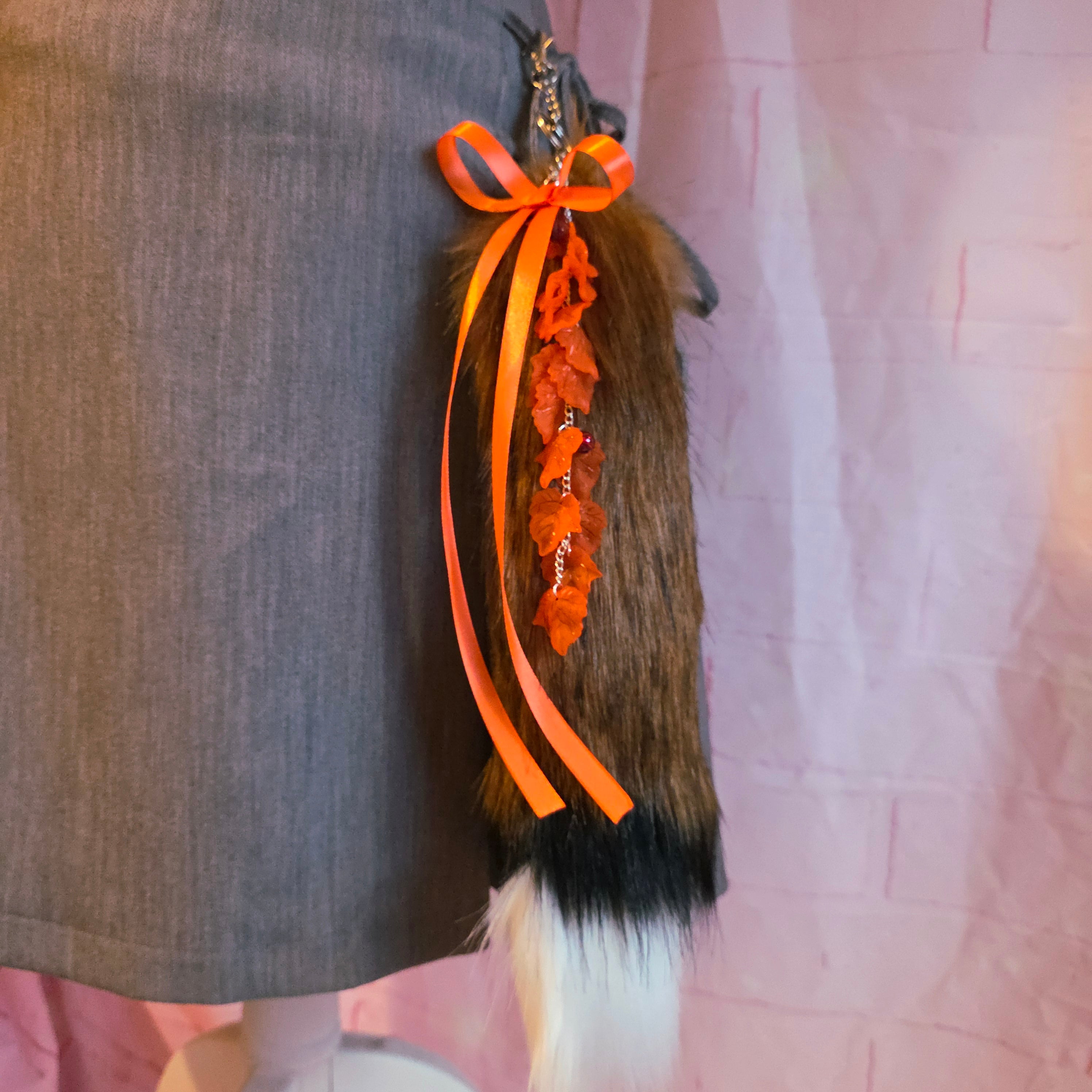 Fox Tail Keychain
