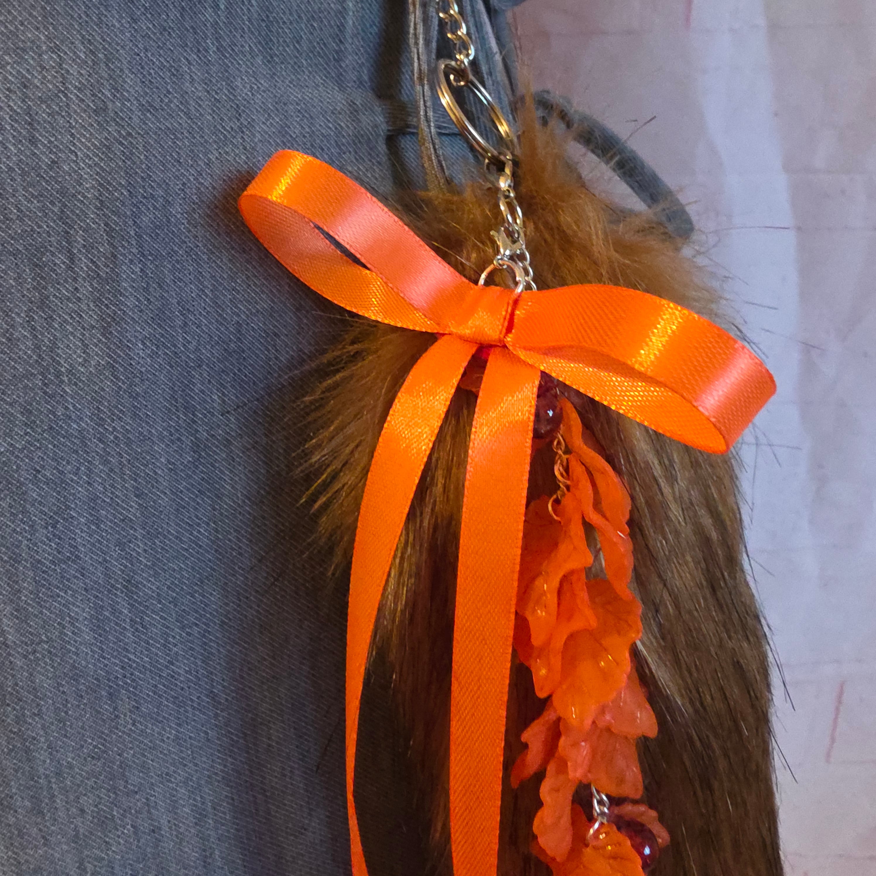 Fox Tail Keychain
