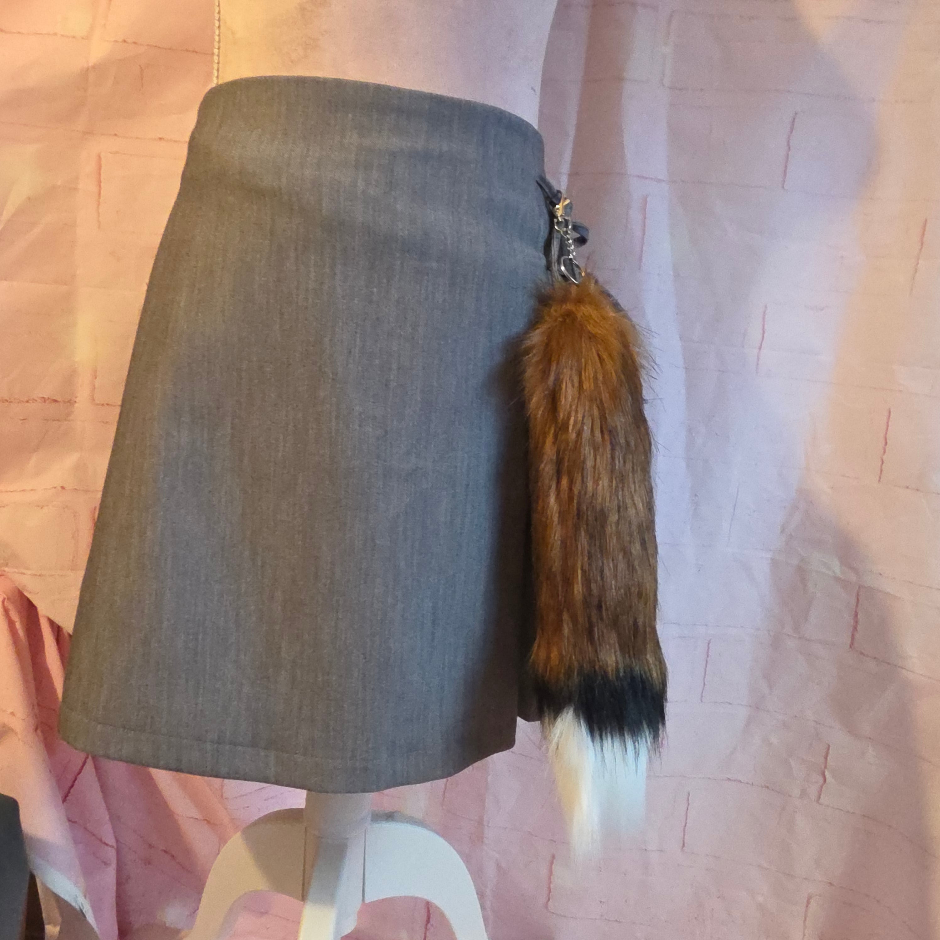 Fox Tail Keychain
