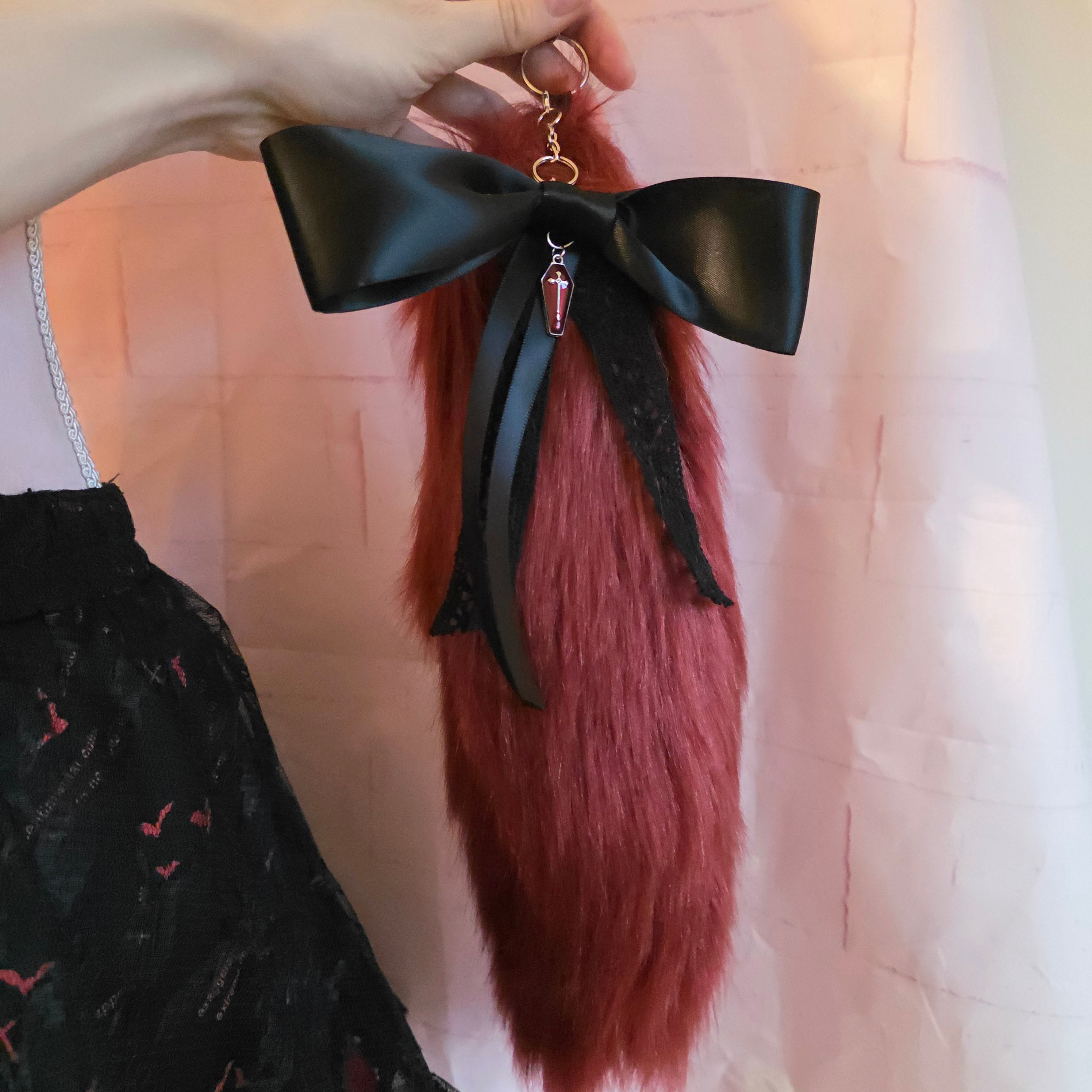 Keychain Tail Obsidian Rouge
