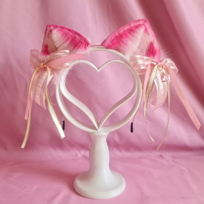 BLUSHES & BOWS CAT ears