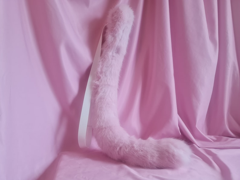 Poseable Pink Cat Tail