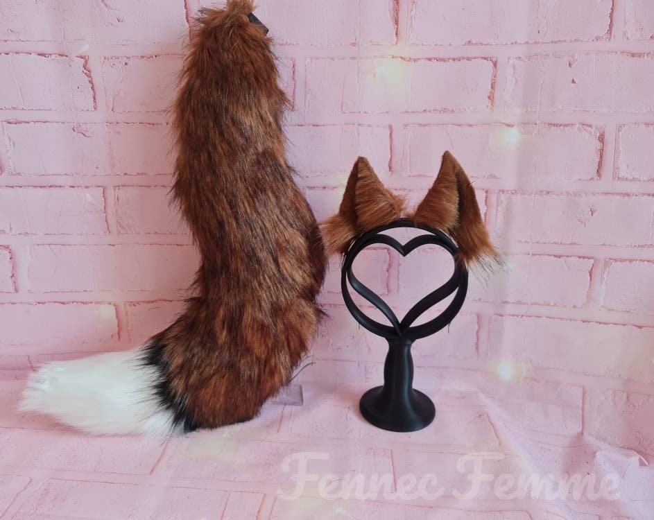 FOX tail and ear set